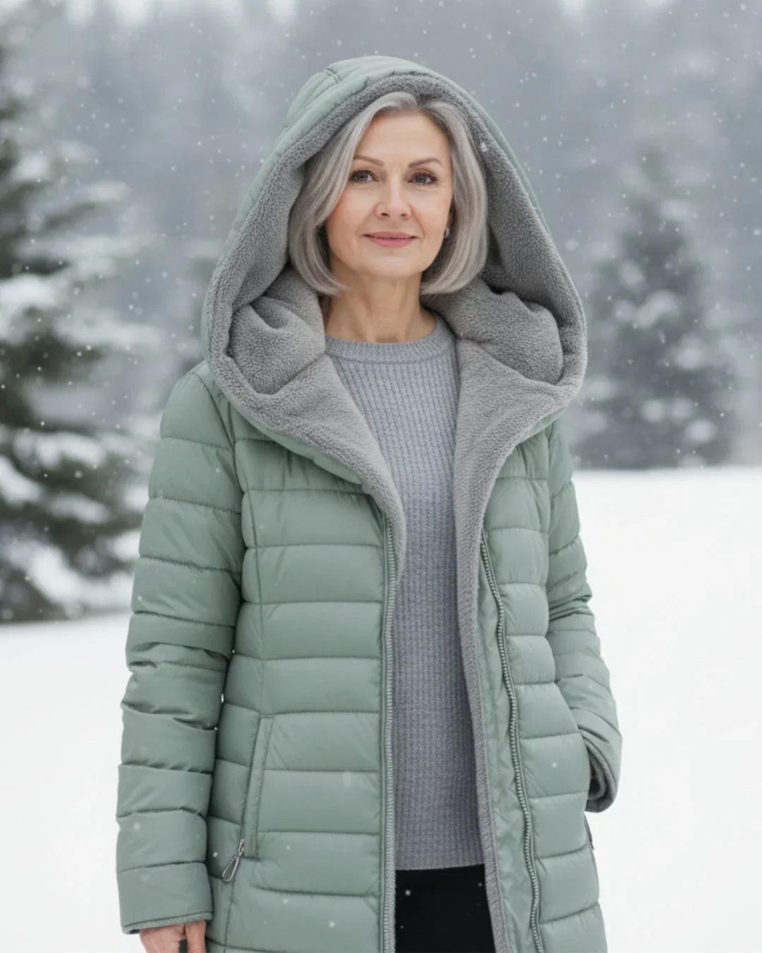 Clara | Manteau d'hiver matelassé