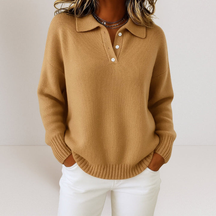 Anaïs Mercier | Pull doux avec col