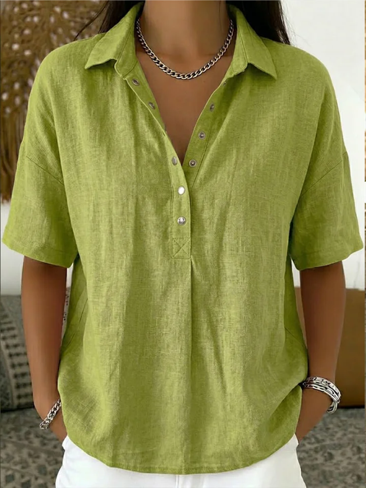 CLARA | Blouse Élégante et Confortable