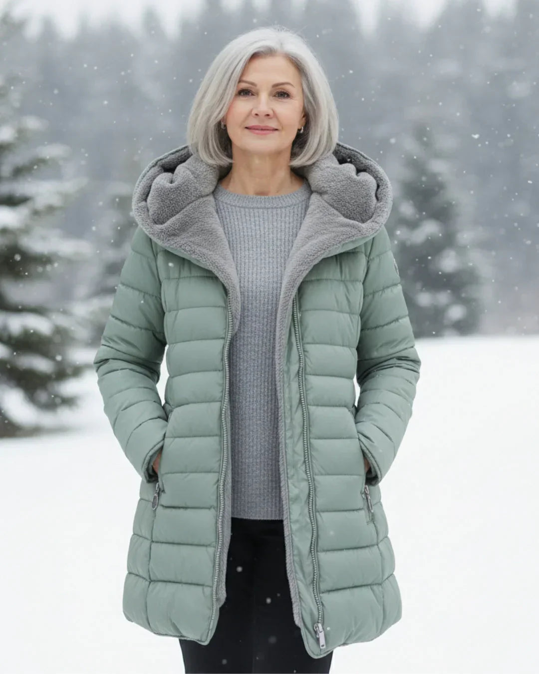 Clara | Manteau d'hiver matelassé