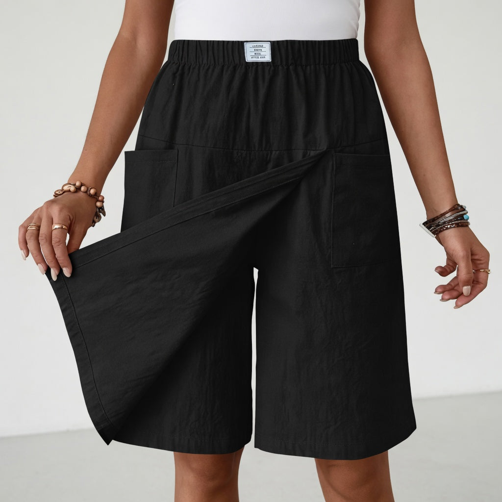SOPHIE - Skort taille élastique poches liberté active