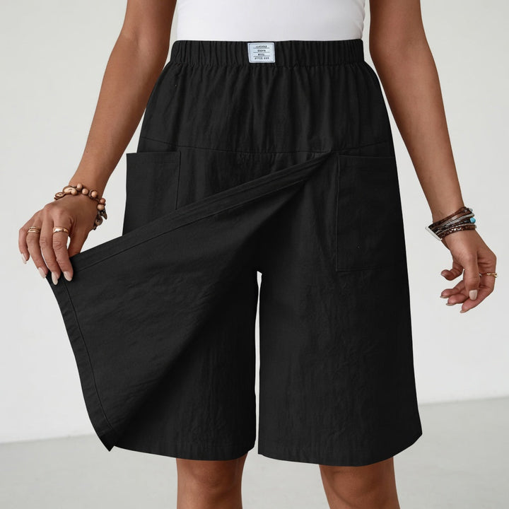 SOPHIE - Skort taille élastique poches liberté active