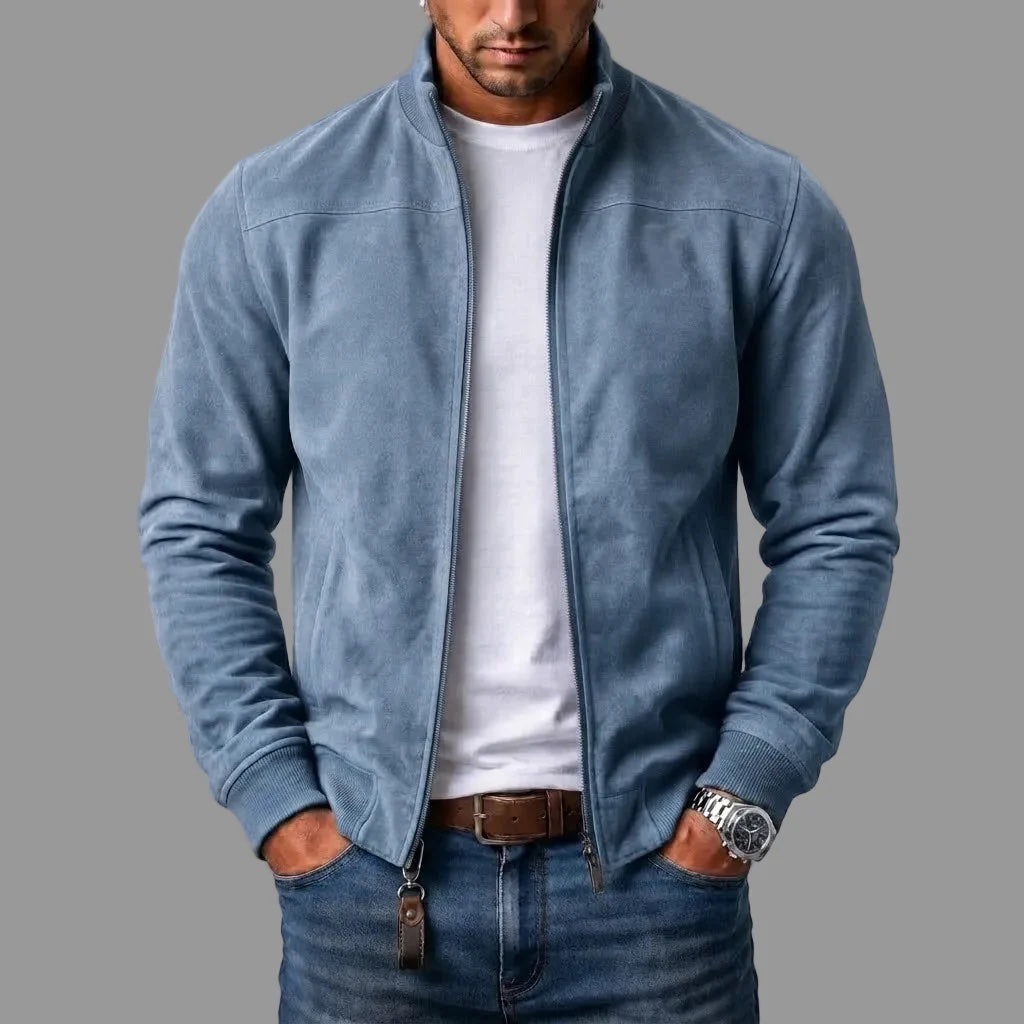 Adrien | Blouson bomber en daim