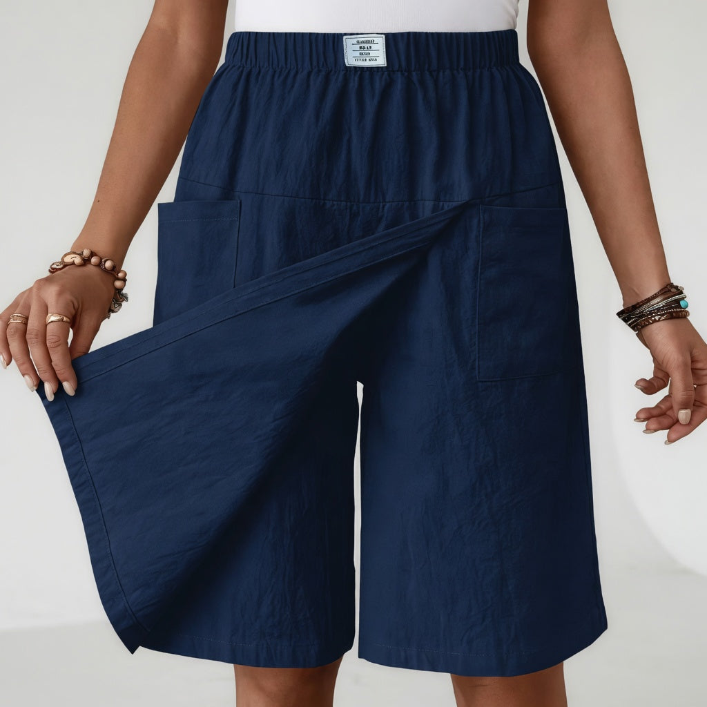 SOPHIE - Skort taille élastique poches liberté active