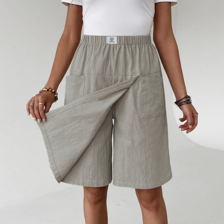SOPHIE - Skort taille élastique poches liberté active