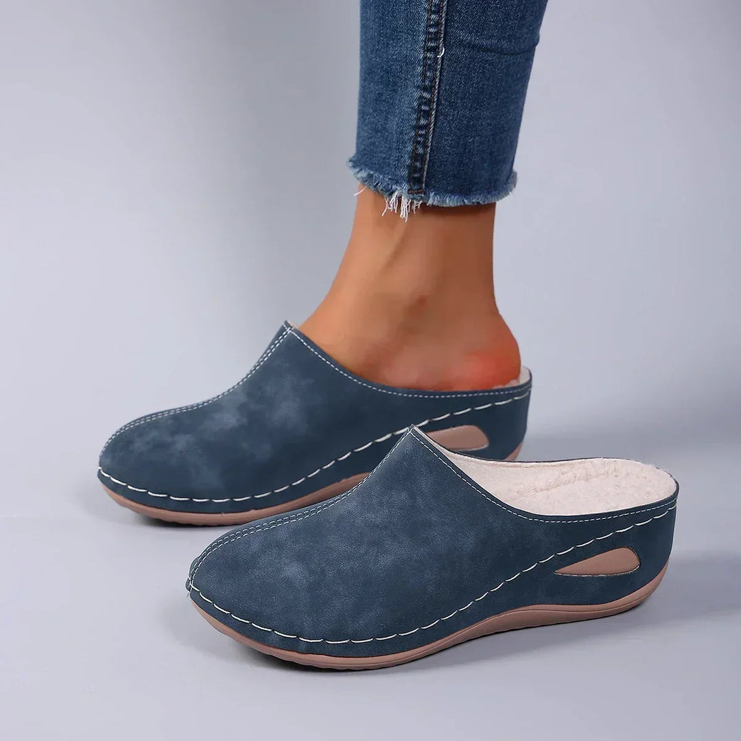 Amélie | Pantoufles orthopédiques chaudes confort quotidien