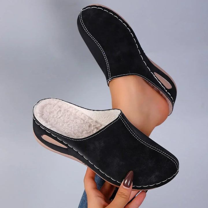 Amélie | Pantoufles orthopédiques chaudes confort quotidien