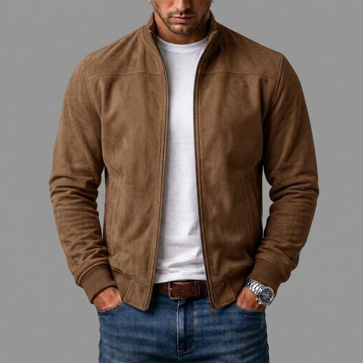 Adrien | Blouson bomber en daim