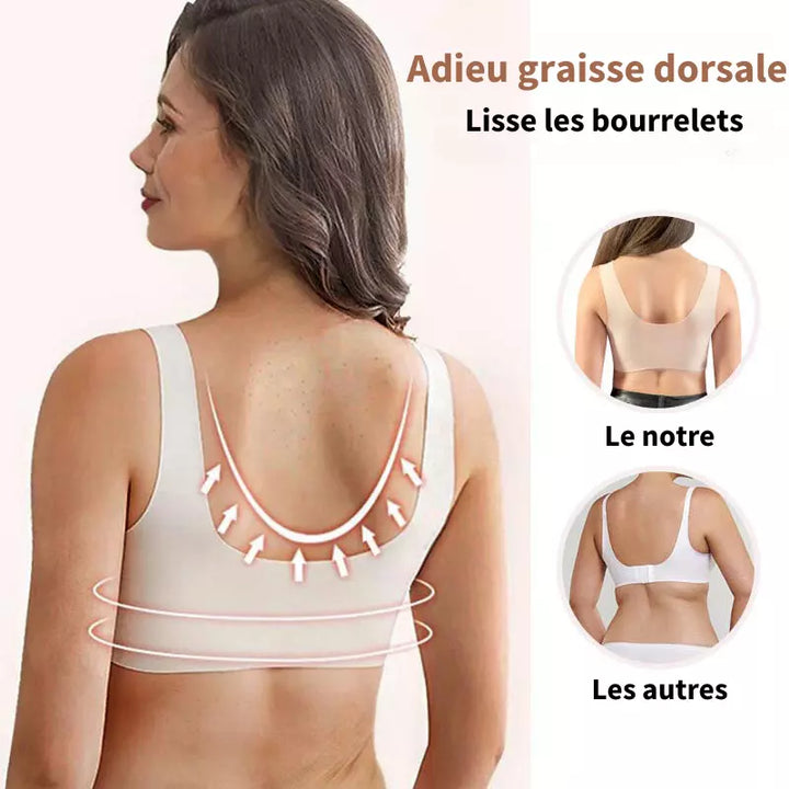 PAULINE I (PACK DE 3) Soutien-gorge Sans Fil Galbant Avec Fermeture Frontale